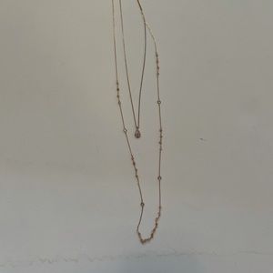 Ann Taylor Rose Gold Necklace